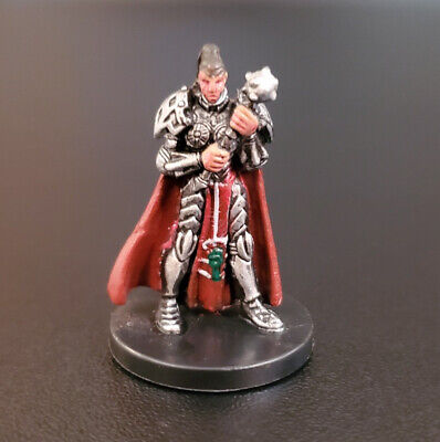 D&D Miniature - Human Cleric of Bane #35 - Dungeons and Dragons - RPG
