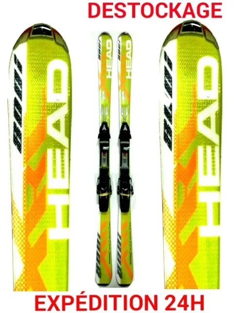 ski occasion adulte HEAD "800 I XRC " taille : 177cm = 1 mètre 77+fixations