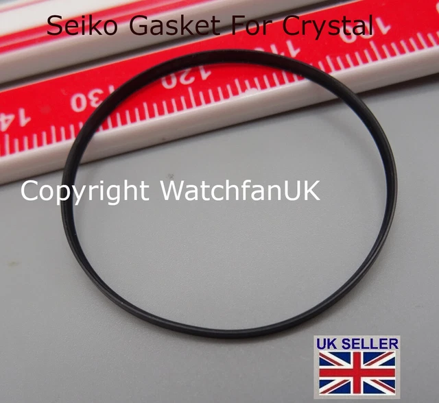 SEIKO CRYSTAL GLASS Gasket 86598035 Fits SKX013 7S26-0030 7S26
