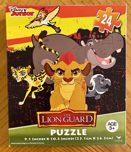 DISNEY JUNIOR THE Lion Guard 24 Piece Puzzle Ages 5+ 6.78