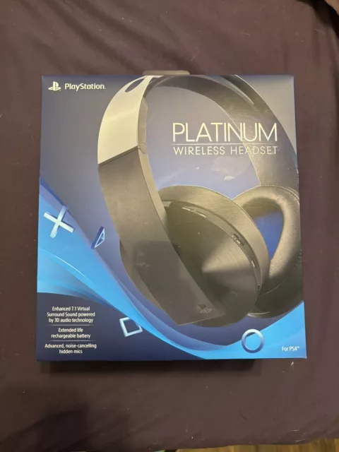 Sony Platinum Wireless Gaming Headset for PS4/PS5- Black