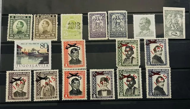 Jugoslvaija Yugoslavia Serbia Stamp Collection MH