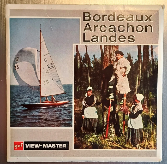 View Master   Bordeaux Arcachon Landes  C  218  F    In Francese