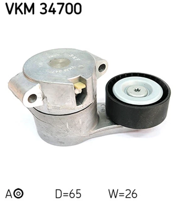 Rullo di serraggio cinghia trapezoidale SKF VKM 34700 per JUMPER FIAT TRANSIT PEUGEOT FORD 2