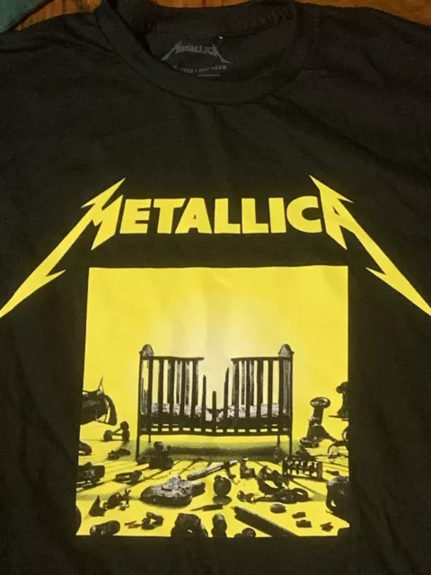 2023 Metallica 72 Seasons Album Large T-Shirt North America Tour Concert