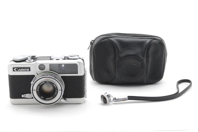 READ! [Exc+5 w/Case] Canon Demi EE17 35mm Half Frame Film Camera From JAPAN