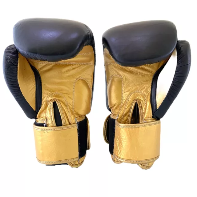 Boxing Gloves 100% Real Leather Sparring Bag Work Premium Men Women Focus Pads