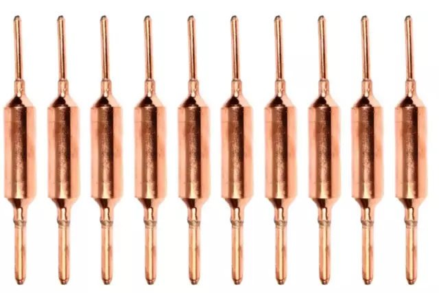 ( 10 PCS) Copper Welding Filter Drier for Air condition & Refrigerant, 25 Grams