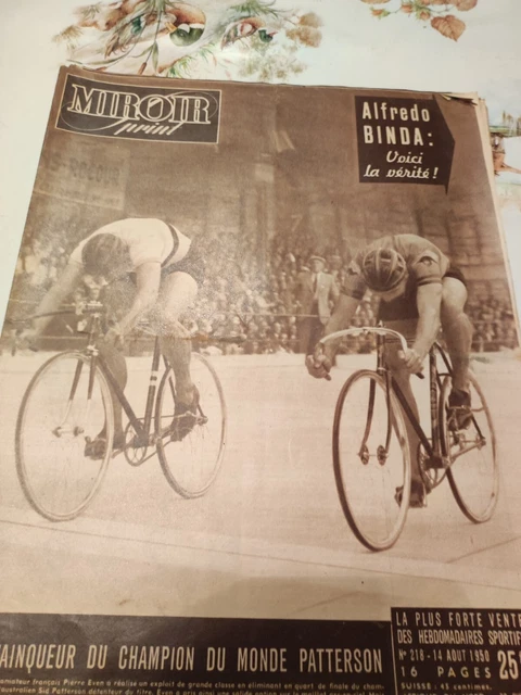 Almanach Miroir Sprint 1948 – Sports : Cyclisme, Boxe, Football, Athlétisme, Rugby – Édition Originale