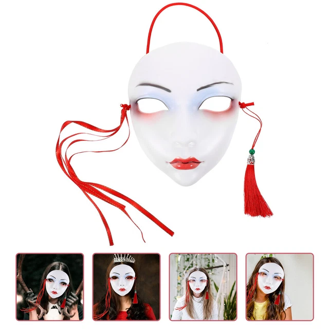 Máscara Halloween Decoración Mujer Maquillaje Disfraz Requisitos Cosplay