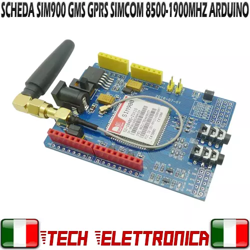 SIM900 Modulo scheda di sviluppo SIM900 GPRS GSM 900MHz 1900MHz SIM900 Arduino