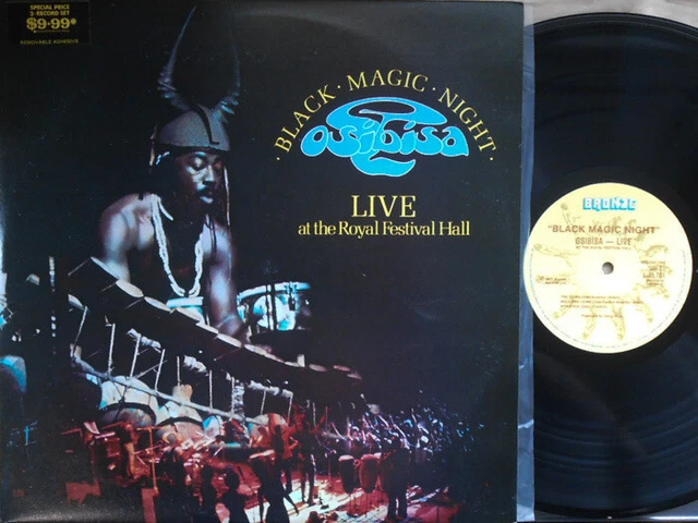 OSIBISA ORIG OZ 2LP Black magic night Live at Royal Albert