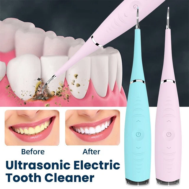 Clean Oral Ultrasonic Electric Tooth Cleaner Teeth Stain Remover Dental Cleaning