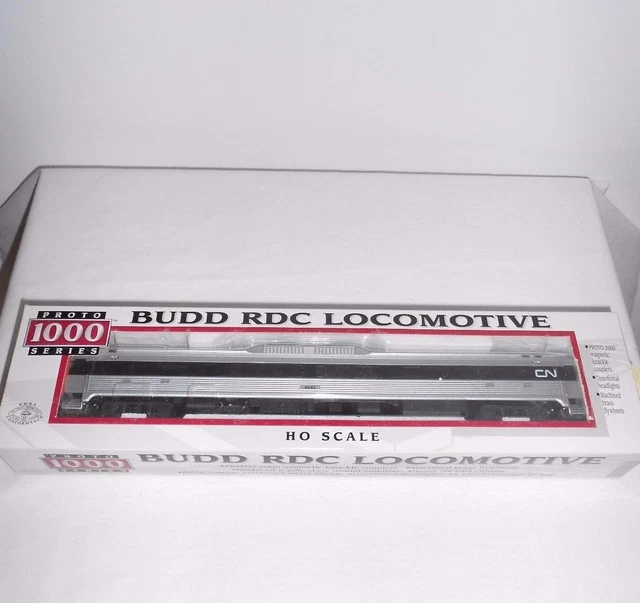 Proto Rds 1 LIFE-LIKE PROTO 1000 Budd Rdc 1 Ho Gauge Canadian National #6111 Nib £ ...