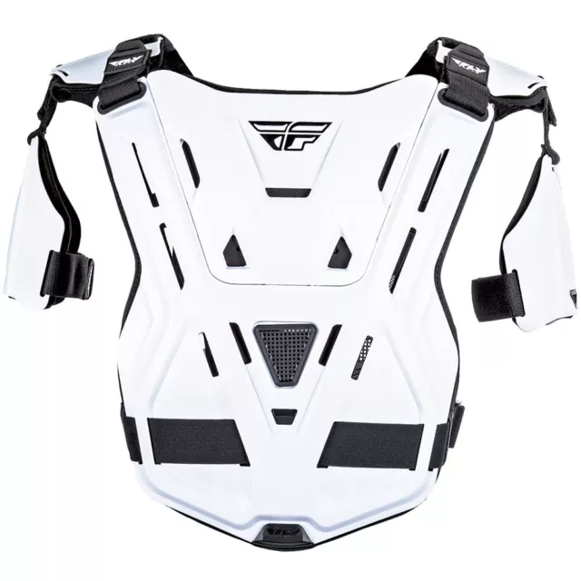 Fly Racing Revel White Offroad Roost Guard 2