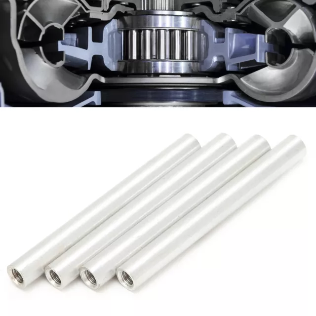 10Pcs Aluminum Alloy Column Round Female Thread Standoff Spacer Fasteners M4 HAN