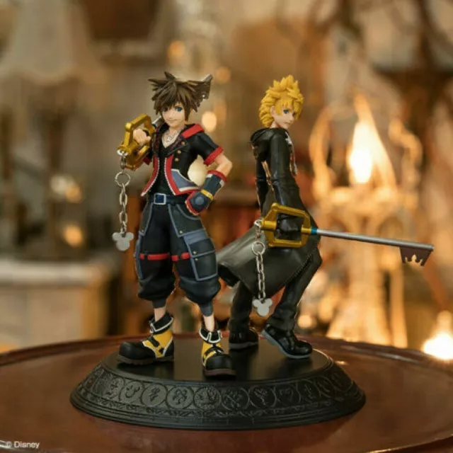 Kingdom Hearts Second Memory Sora Roxas Figure Box Set Disney Ichiban Kuji Japan