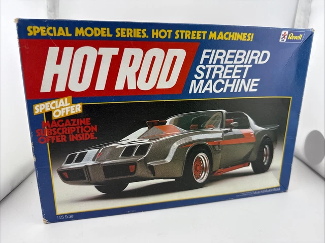 REVELL 1:25 PONTIAC Firebird V8 Pro Street Machine Hot Rod