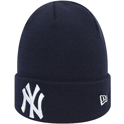 New Era New York Ny Yankees MLB Baseball Essenziale Maglia Berretto - Navy