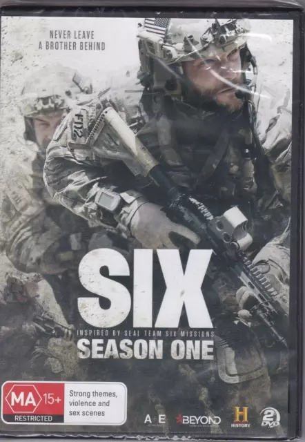 Six - Season One - DVD (Brand New Sealed) Region 4 PAL