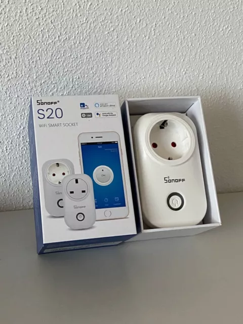 Sonoff S20 EU WiFi Steckdose mit Tasmota 13  perfekt für OpenHAB / ioBroker #1