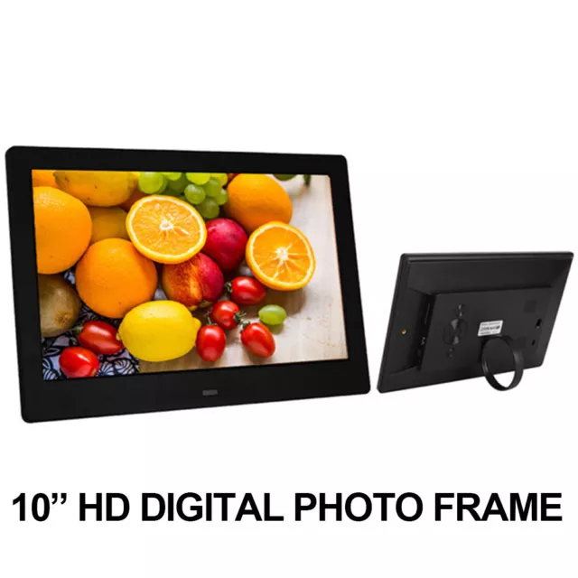 10" HD Digital Photo Frame Electronic Picture Player Album Dispaly w/ Remote