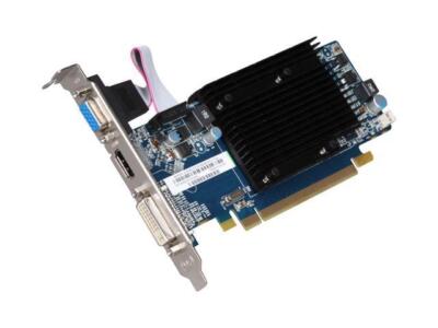 ATI SCHEDA VIDEO MSI ATI AMD HD5450 1GB GDDR3 GRAFICA VGA DVI HDMI STAFFA BASSA SFF 