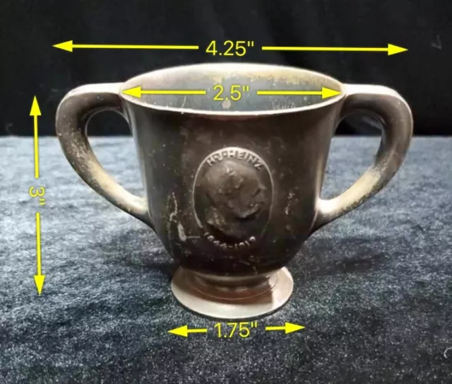 Vintage 1938 🏆 HJ HEINZ Gorham Sterling Silver 2 Handled Cup James Seitz Award 2