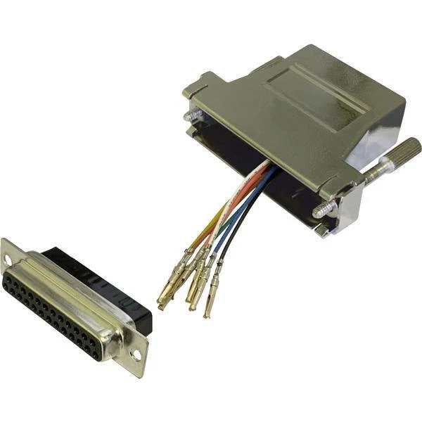 BKL Electronic 10121132 Adattatore Presa SUB-D a 25 poli - Presa RJ45 1 10121132