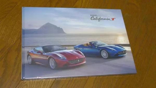 New Ferrari California T Japanese Catalog Unopened