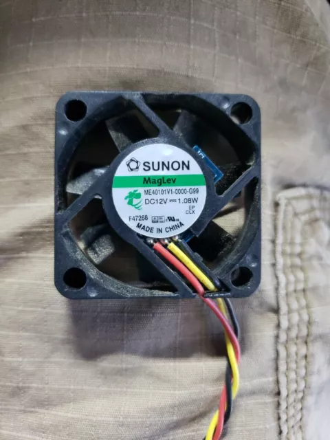 SUNON ME40101V1-0000-G99 cooling fan DC 12V 1.08W 4010 4cm 3-wire