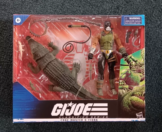 G.I.Joe Classified Series 6 Action Figure Croc Master Fiona Toys Toy Cartoon TV