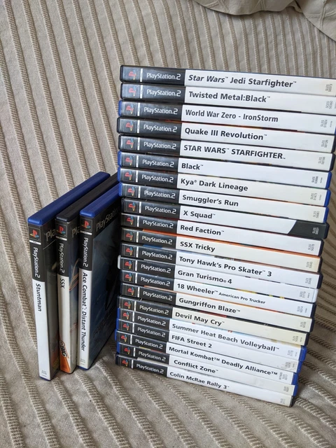 Sony PlayStation 2 PS2 SLIM Game System Gaming Console Bundle | Ships Fast! 711719703709 Sony PlayStation 2 PS2 SLIM Game System Gaming Console Bundle | Ships Fast! 711719703709