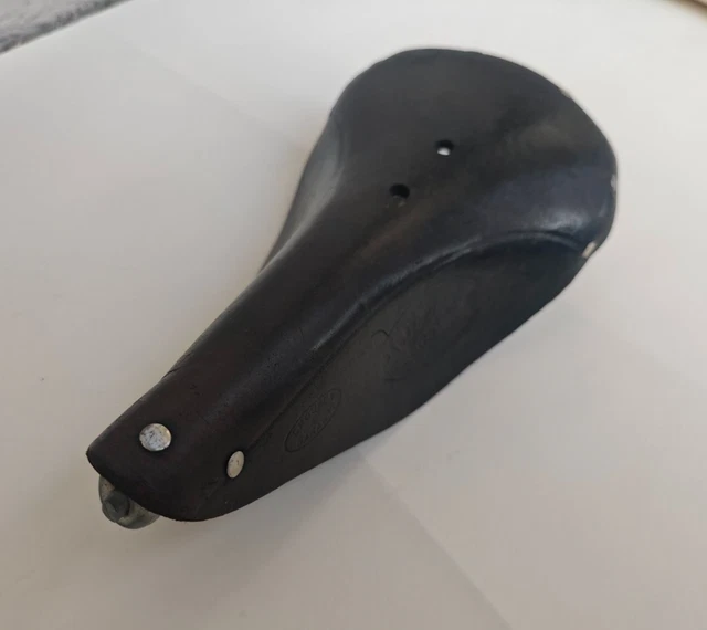 Selle Peugeot NS Mini Vélo Ancienne - Fabriquée En Italie - Vintage Avec Collier