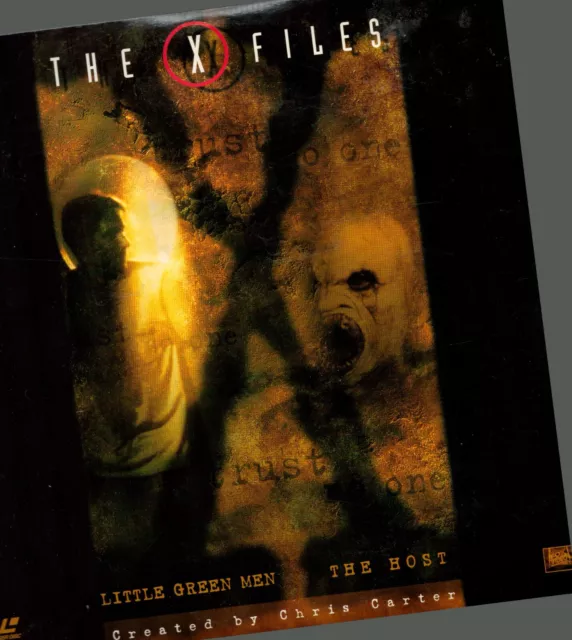 THE X FILES Little Green Men / The Host LaserDisc Laser Video Disc