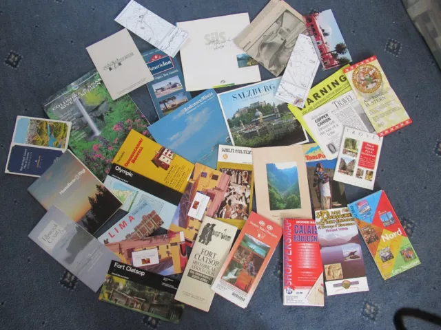 job lot travel guide booklets places of interest etc  (B1)