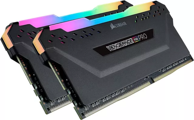 Corsair Vengeance RGB PRO SL 2X16Go DDR4 3600C18 Noir 