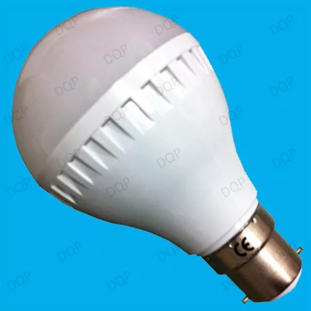 6x 6W LED GLS Globe Ultra Low Energy Instant On Bajonett Glühbirnen BC B22 Lampen