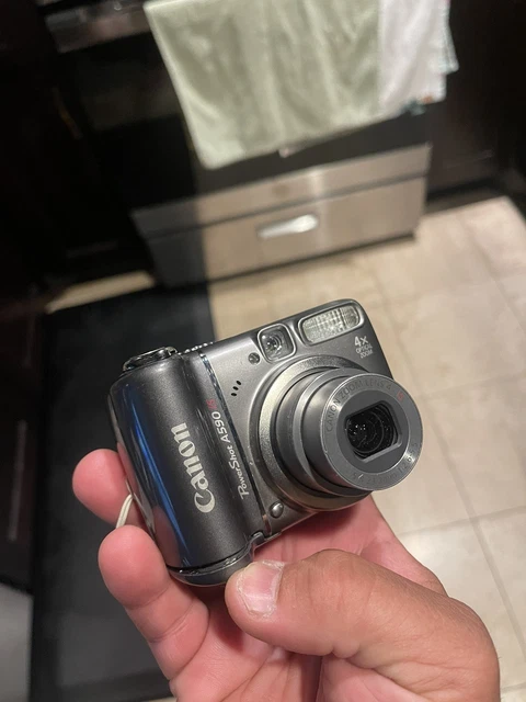 A590 美品 名機 平成レトロ 元箱付き Canon PowerShot A590 Is