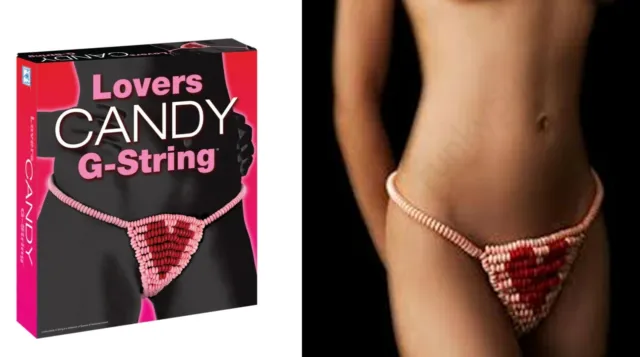 CANDY UNDERWEAR EDIBLE Bra & G-String Sweets Novelty Adult Gift Birthday  Xmas £15.99 - PicClick UK