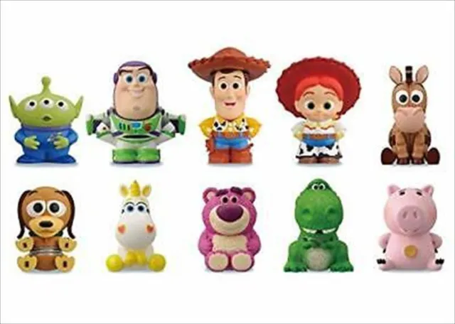 Toy Story Soft Vinyl Puppet Mascot Box Product 10 Types Capsule Toys Figure