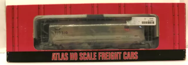 ATLAS HO SCALE ACF 6 BAY  UNION PACIFIC Cylindrical Hopper rail # MP 710310