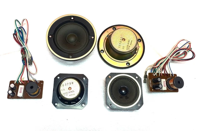 Vintage Pioneer Replacement Tweeter System Midrange Pair Crossovers CS-G203 - 63