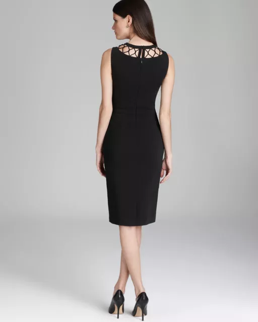 Raoul Black Cyane Cutout Bodycon Ponte Elegant Formal Dress. NWT Sz.8 $560 3