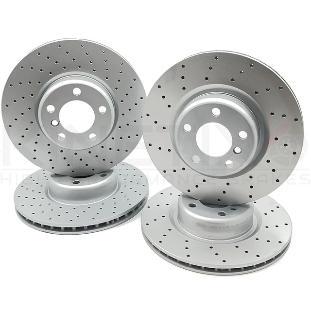 Diffuseur Arrière Pour BMW Série 1 F20 - Pour 118i, 120i, 125i M Pack - Noir Brillant - 2 Séparateurs Latéraux