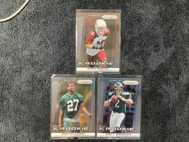 2013 Panini Prizm  FOOTBALL Ryan Swope,DEE MILLINER,METT GARKLEY. ALL RC