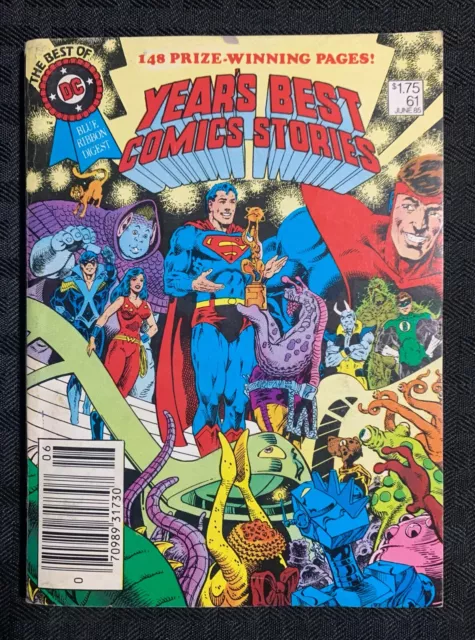 1985 BEST OF DC Years Best Comics Stories DC Digest Magazine #61 VG/FN 5.0