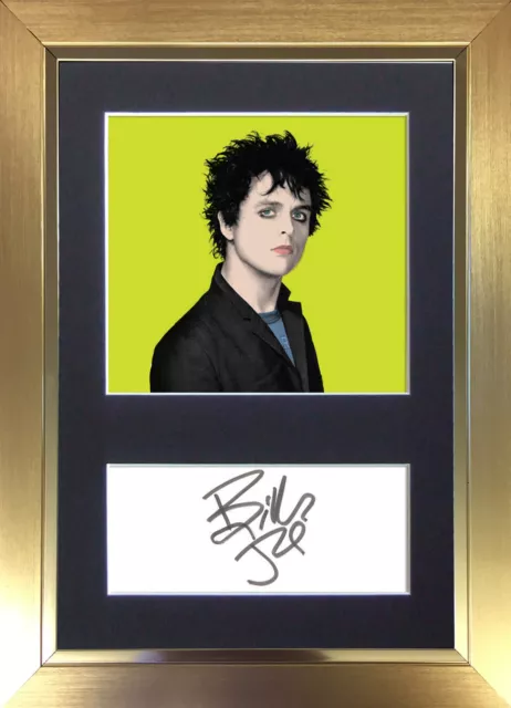 BILLIE JOE ARMSTRONG Pop Art Signed Mounted Reproduction Autograph Photo Print 3