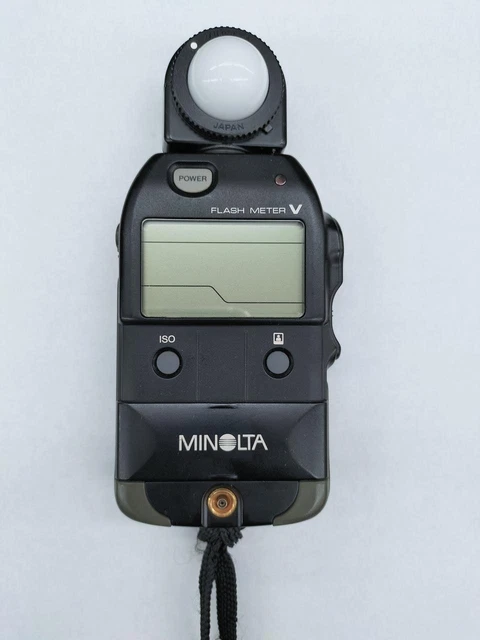 Minolta Flash Meter V Digital Light Spherical Diffuser w/ Case
