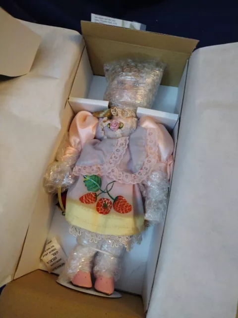 Heritage Signature Collection Strawberry Porcelain Doll 12331
